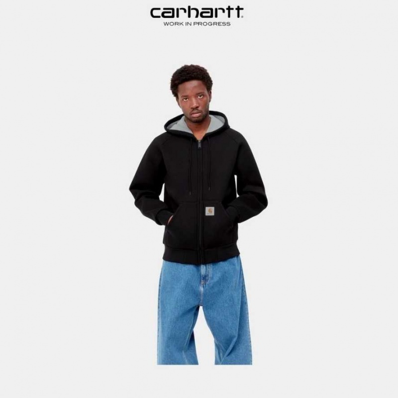 Carhartt Wip Car-Lux Hooded Jacket Black | TH0000029