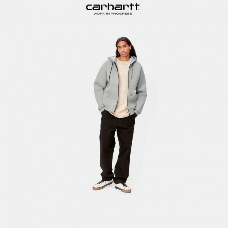 Carhartt Wip Car-Lux Hooded Jacket Grey Heather | TH0000030