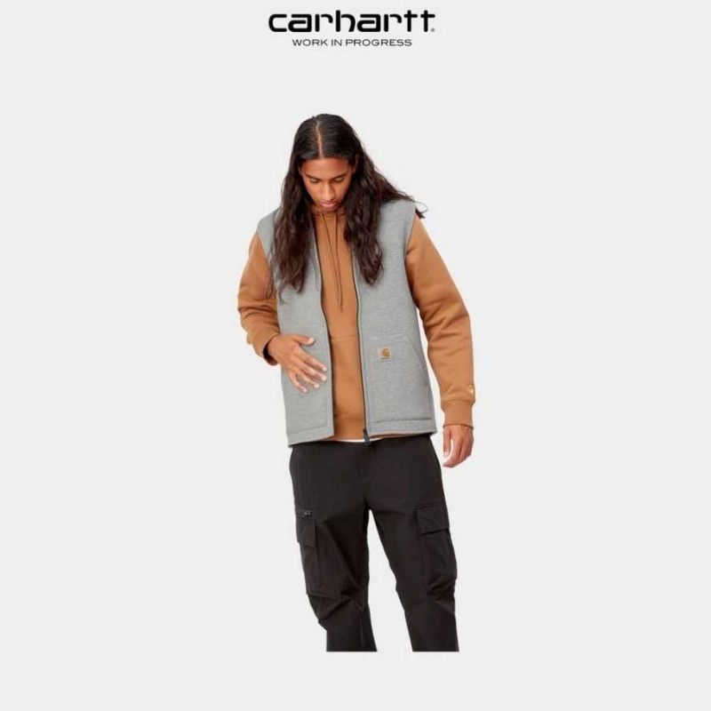 Carhartt Wip Car-Lux Vest Grey Heather | TH0002704