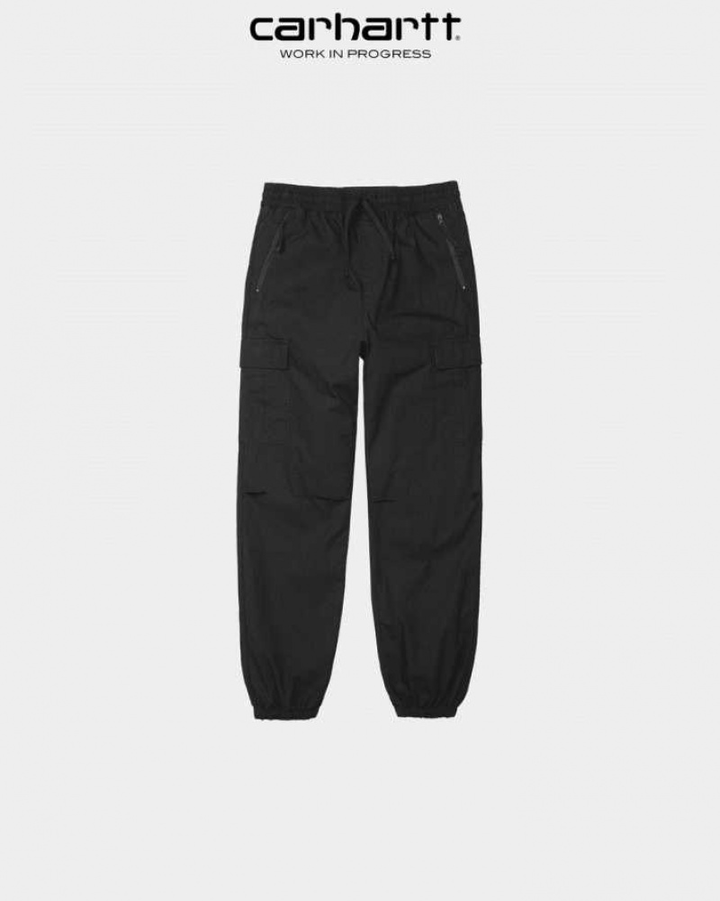 Carhartt Wip Cargo Jogger Pant Black | TH0001375