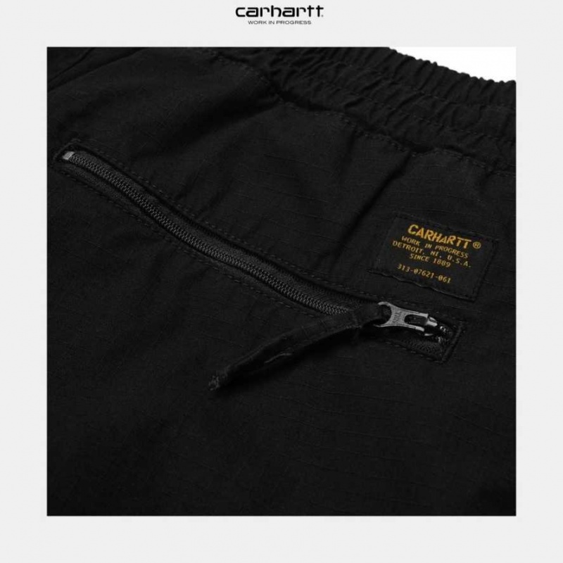 Carhartt Wip Cargo Jogger Pant Black | TH0001375