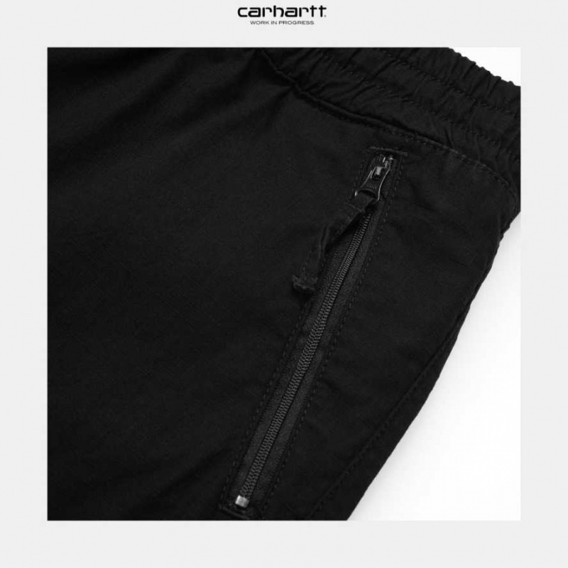 Carhartt Wip Cargo Jogger Pant Black | TH0001375