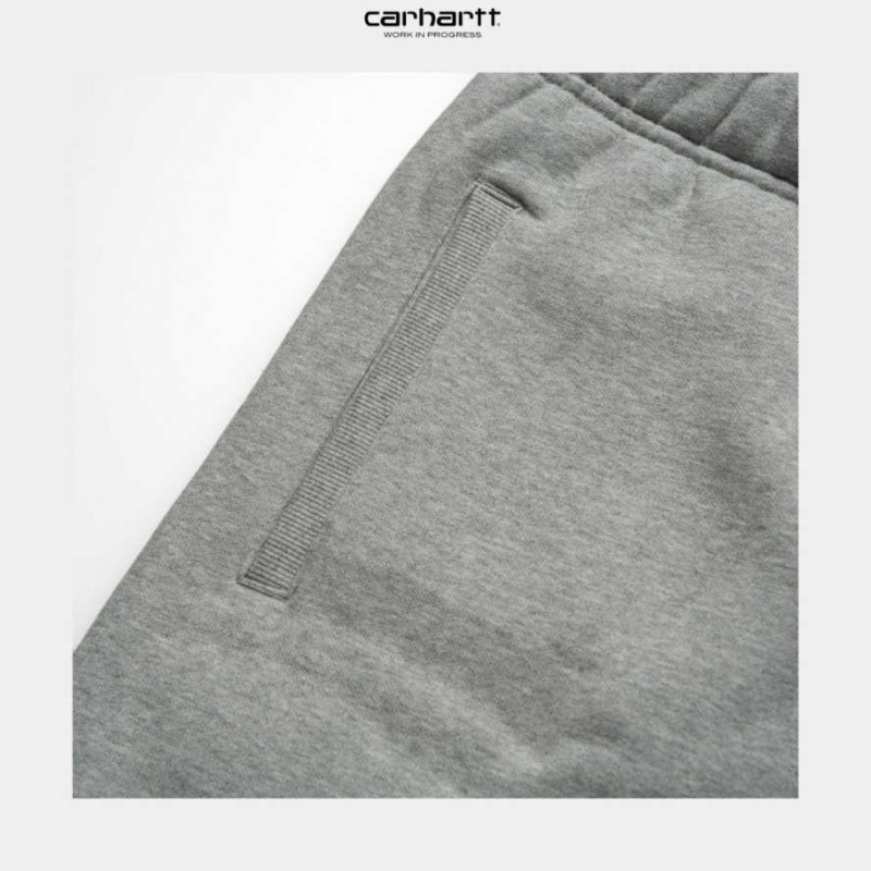 Carhartt Wip Chase Sweat Pant Grey Heather | TH0001382