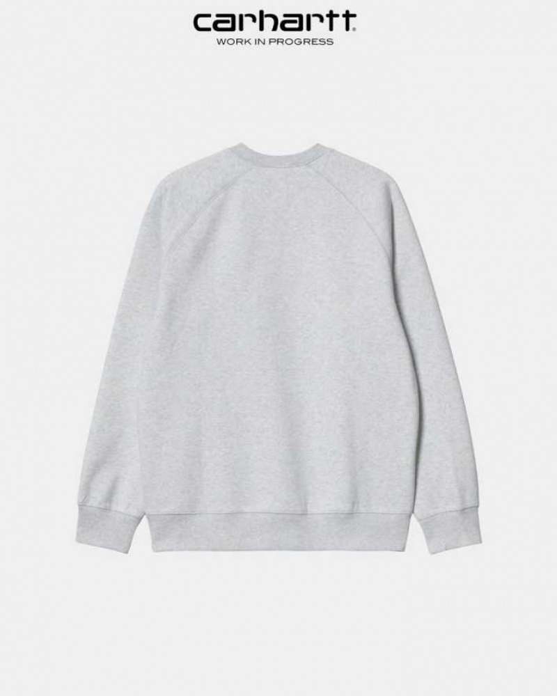 Carhartt Wip Chase Sweatshirt Ash Heather | TH0000265