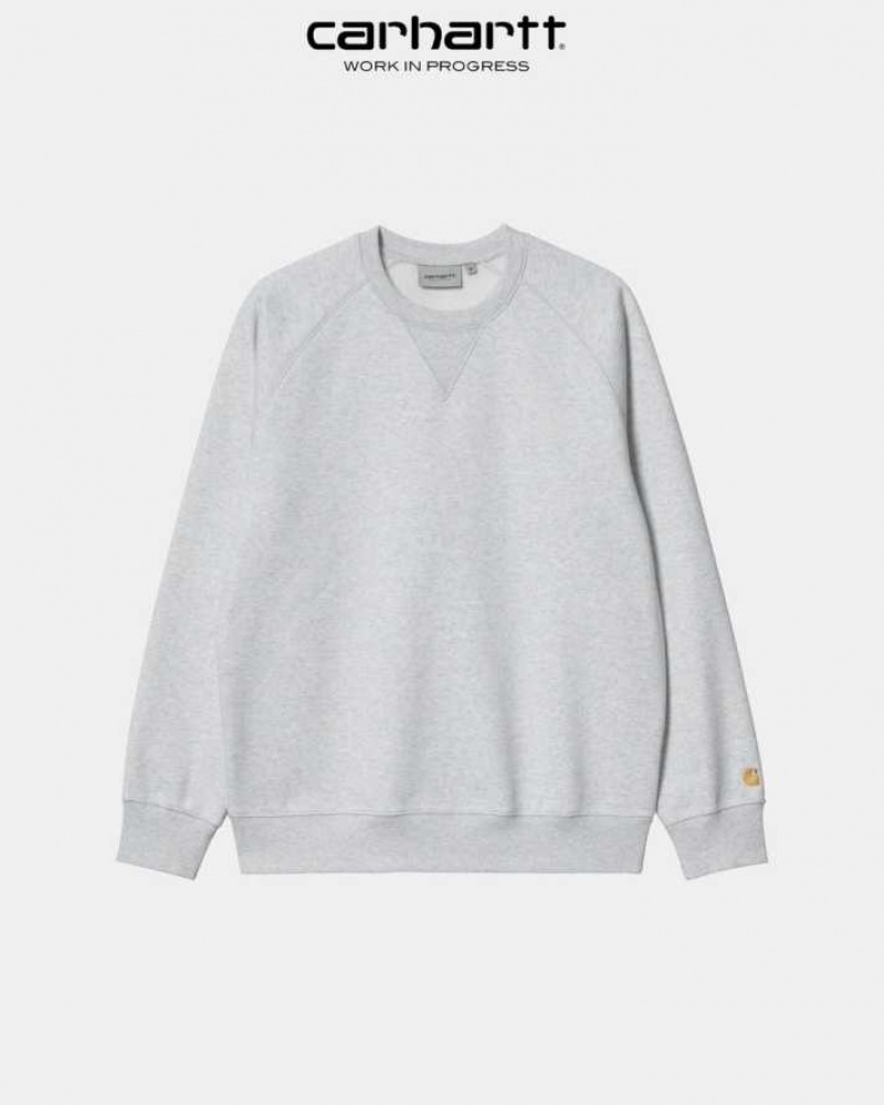 Carhartt Wip Chase Sweatshirt Ash Heather | TH0000265