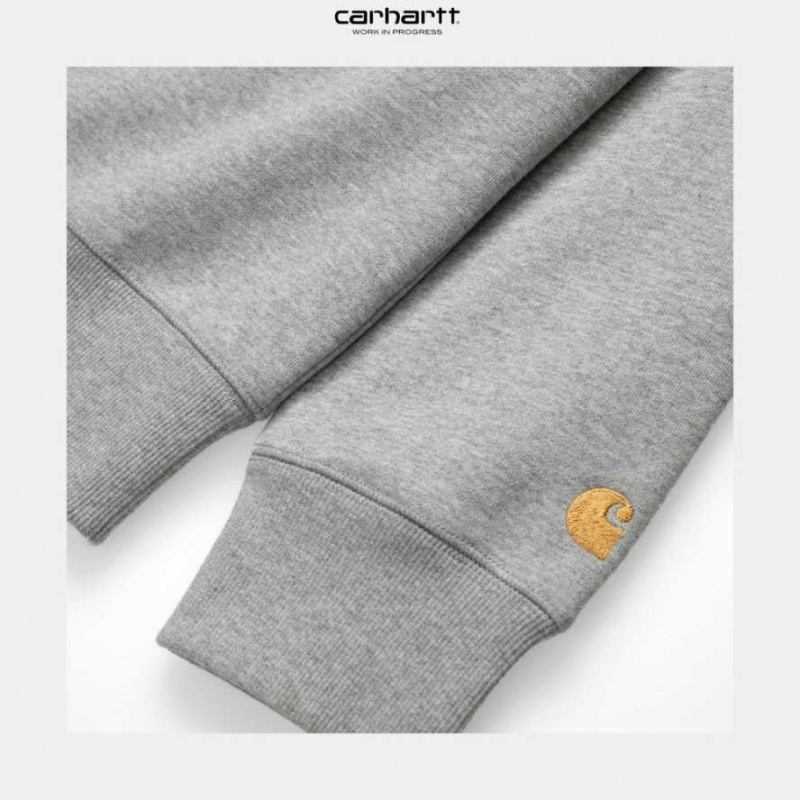 Carhartt Wip Chase Sweatshirt Grey Heather | TH0000270