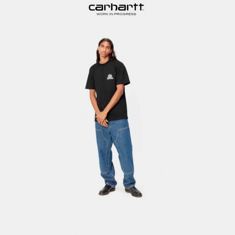 Carhartt Wip City T-Shirt Black | TH0002170