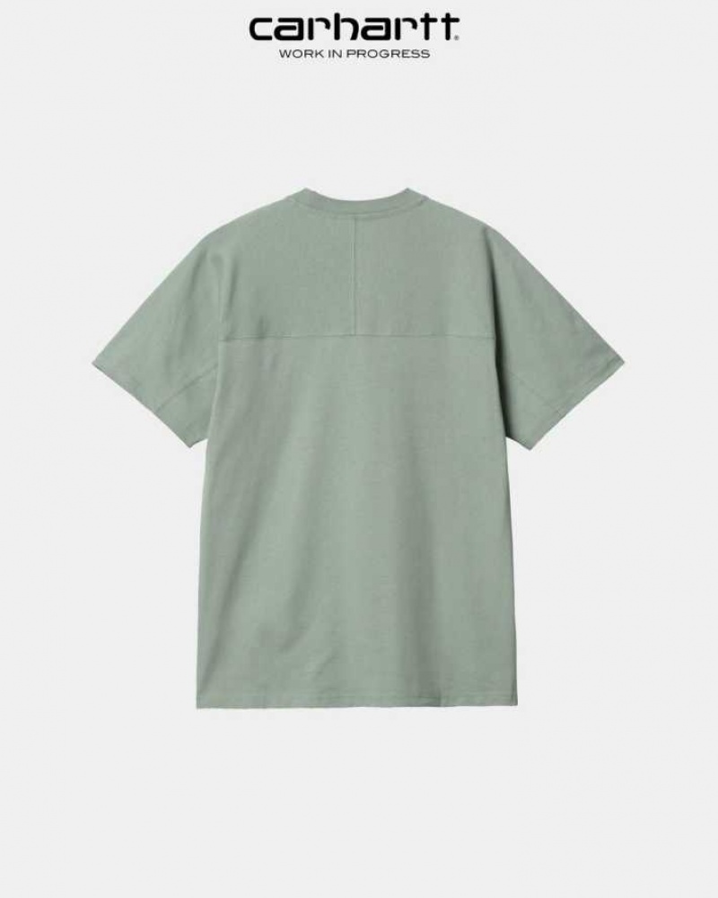 Carhartt Wip City T-Shirt Misty Sage | TH0002172