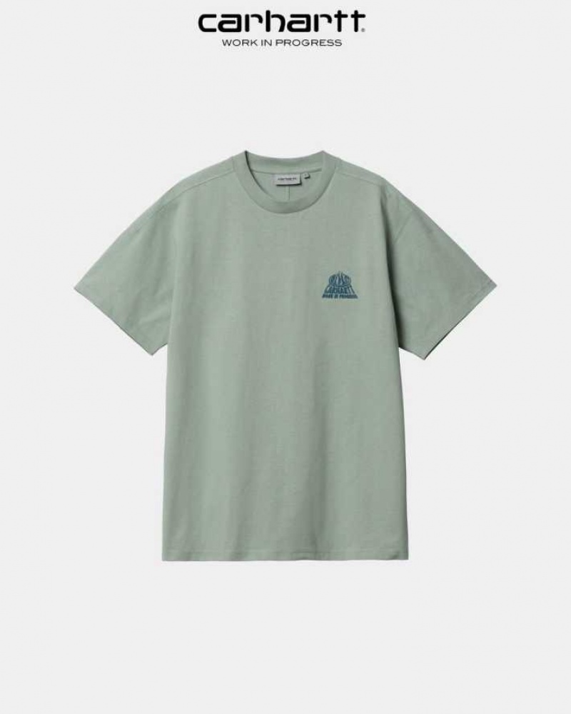 Carhartt Wip City T-Shirt Misty Sage | TH0002172