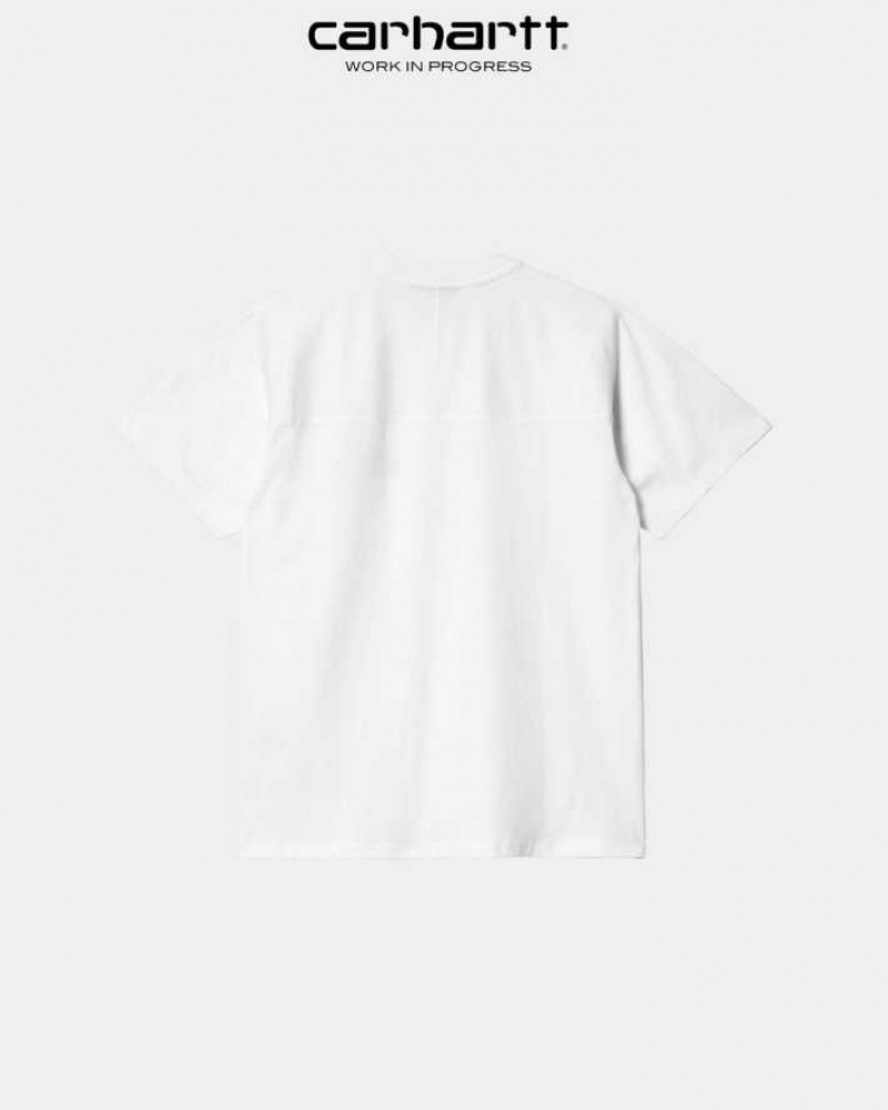 Carhartt Wip City T-Shirt White | TH0002171