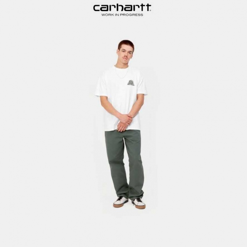 Carhartt Wip City T-Shirt White | TH0002171