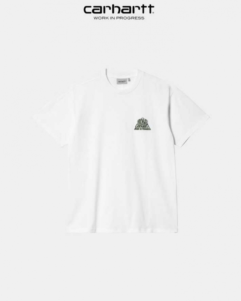 Carhartt Wip City T-Shirt White | TH0002171