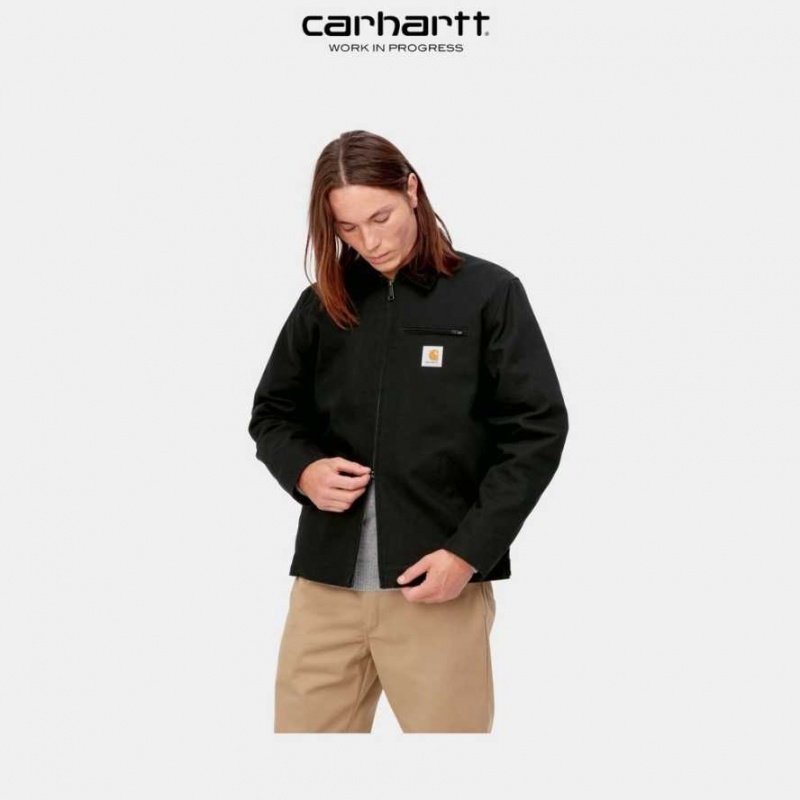 Carhartt Wip Detroit Jacket (Winter) Black | TH0000039