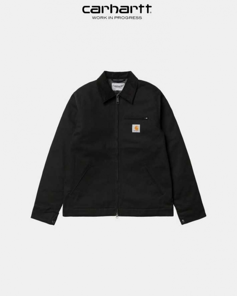 Carhartt Wip Detroit Jacket (Winter) Black | TH0000039