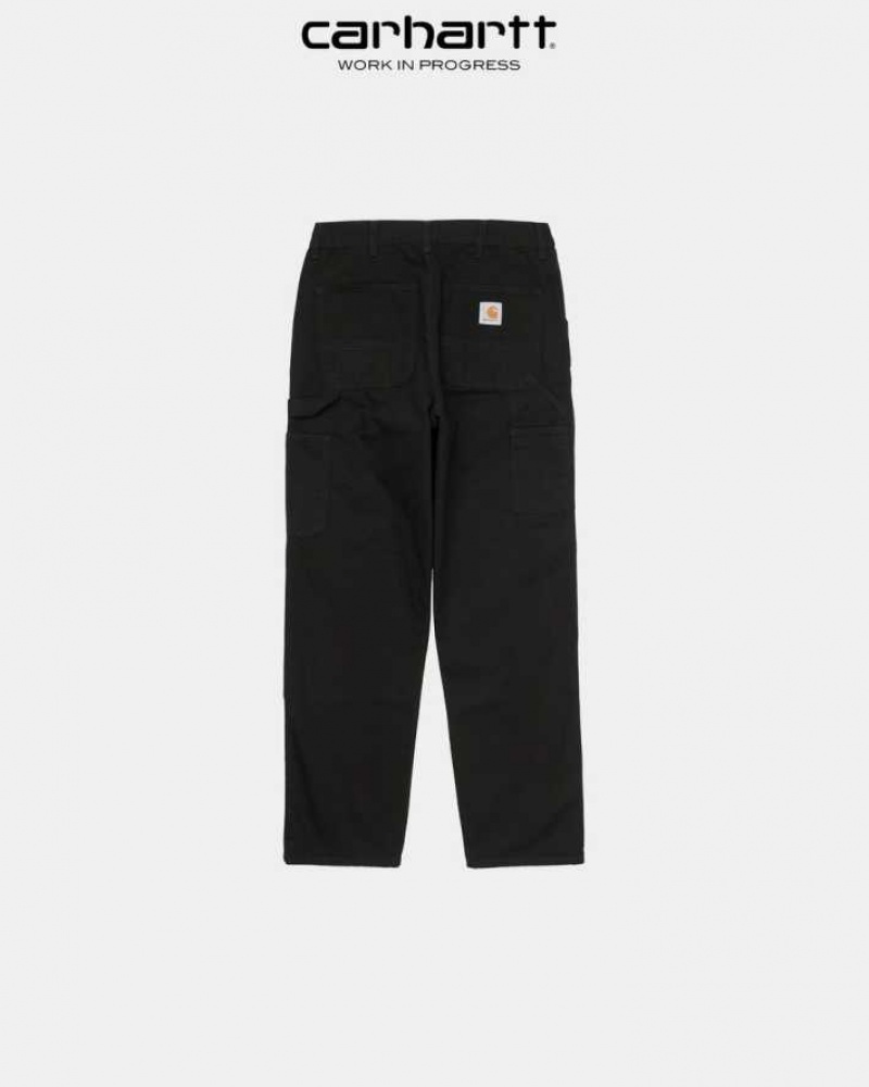 Carhartt Wip Double Knee Pant Black | TH0001391