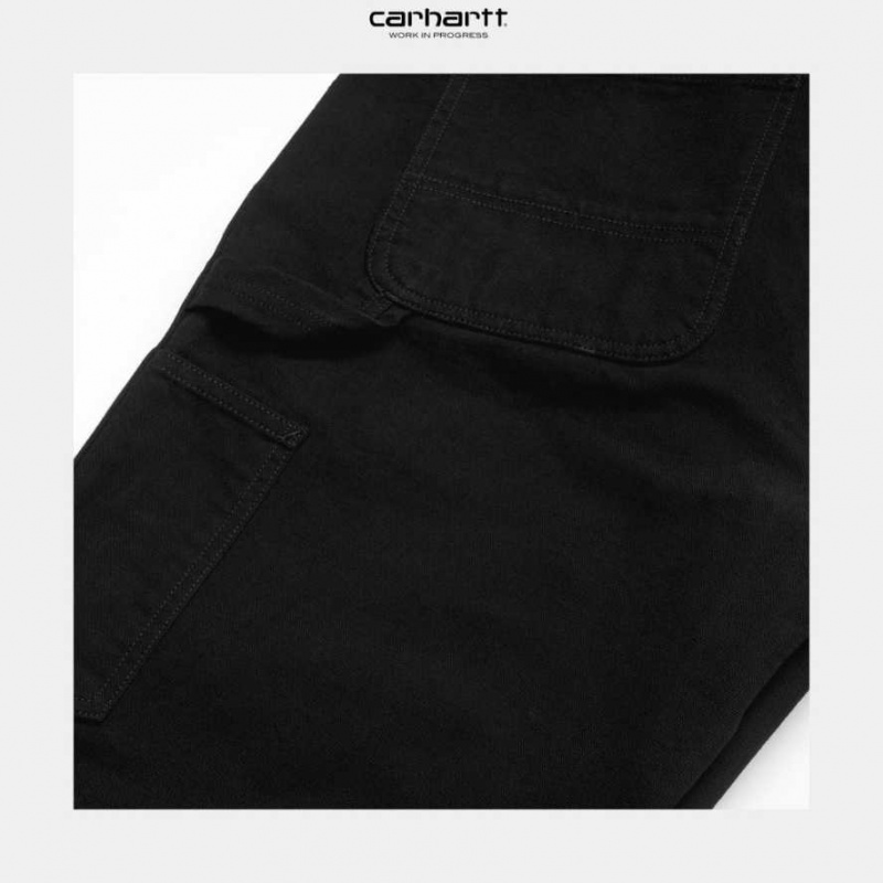 Carhartt Wip Double Knee Pant Black | TH0001391