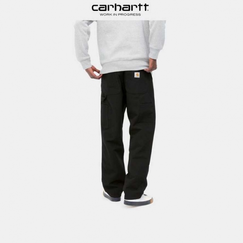 Carhartt Wip Double Knee Pant Black | TH0001391