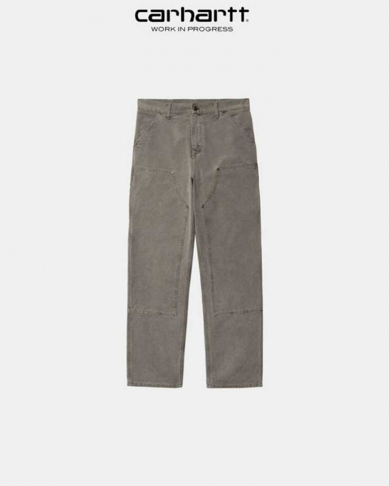 Carhartt Wip Double Knee Pant Black (faded) | TH0001395