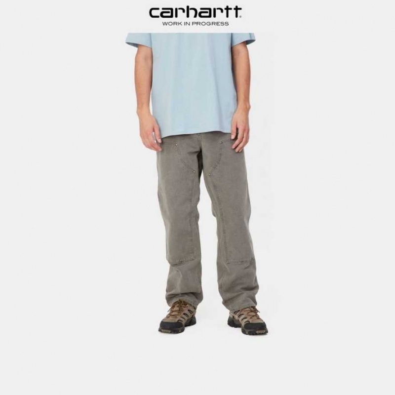 Carhartt Wip Double Knee Pant Black (faded) | TH0001395