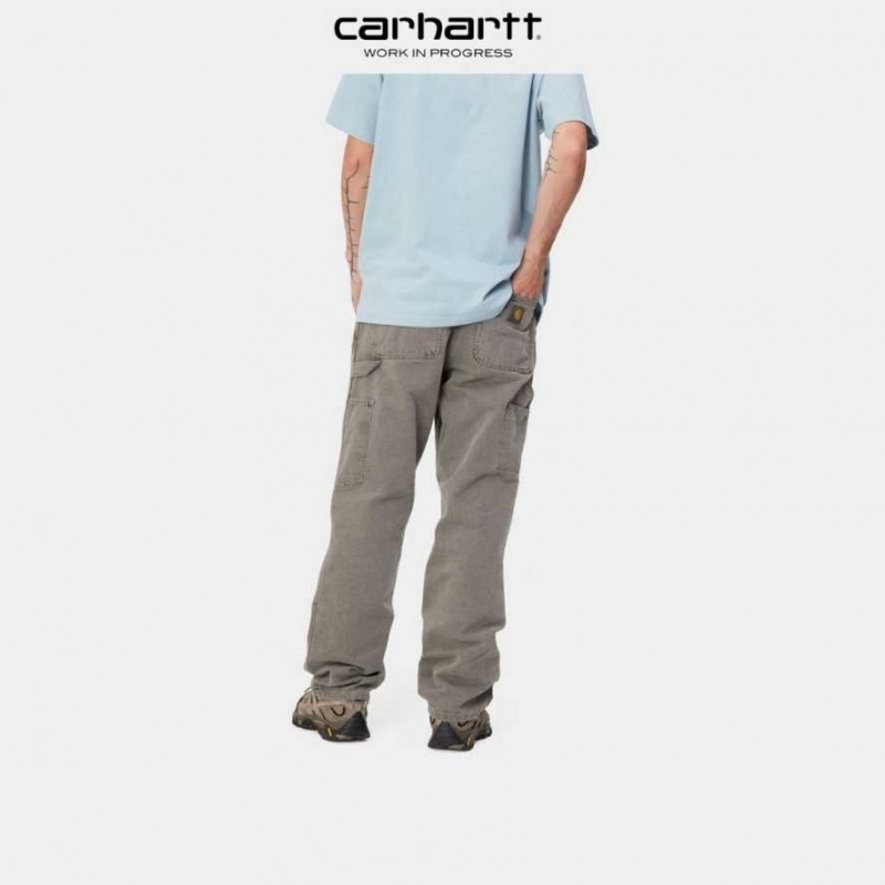 Carhartt Wip Double Knee Pant Black (faded) | TH0001395