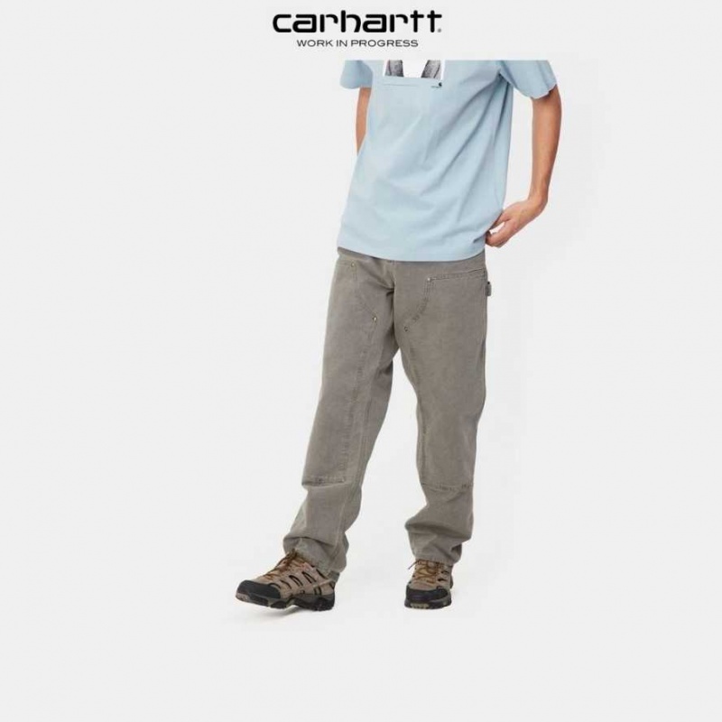 Carhartt Wip Double Knee Pant Black (faded) | TH0001395