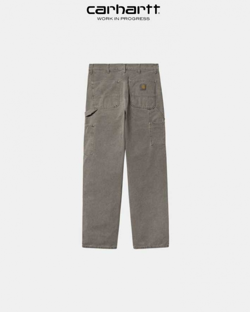 Carhartt Wip Double Knee Pant Black (faded) | TH0001395