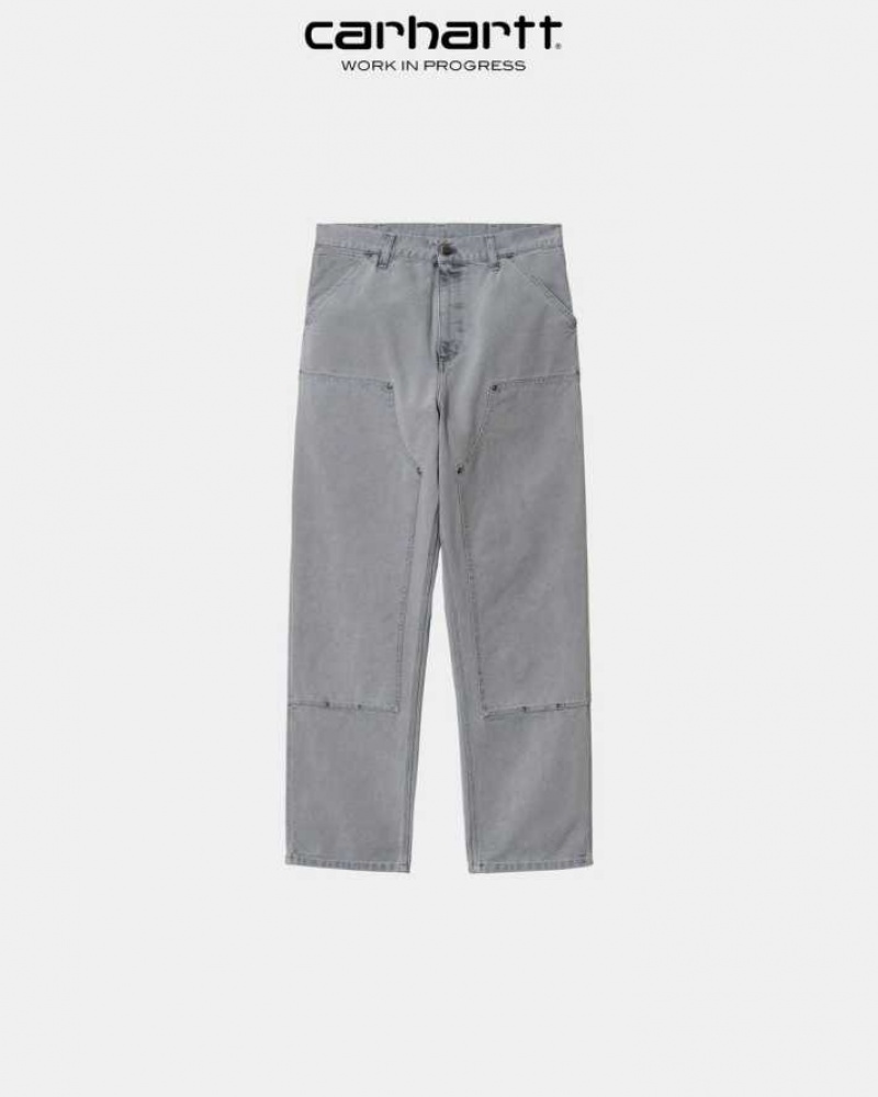 Carhartt Wip Double Knee Pant Enzian (faded) | TH0001396