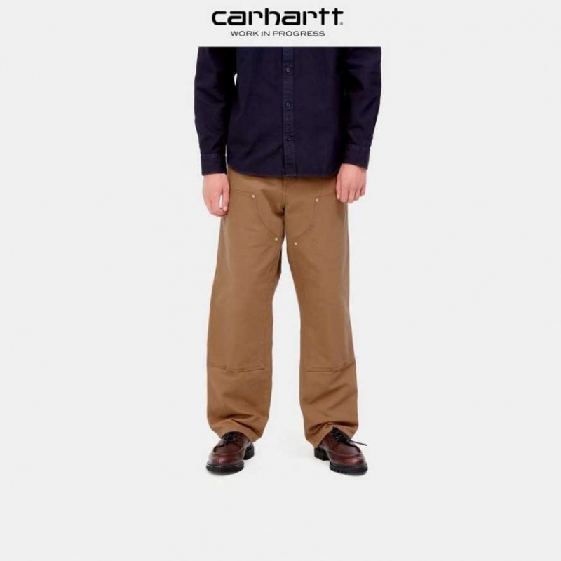 Carhartt Wip Double Knee Pant Hamilton Brown | TH0001392