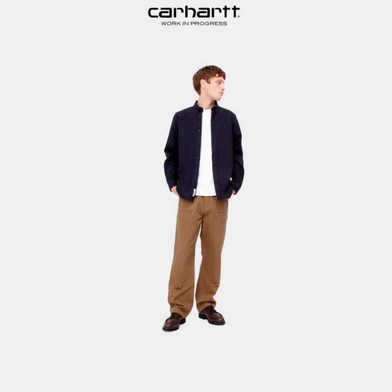 Carhartt Wip Double Knee Pant Hamilton Brown | TH0001392