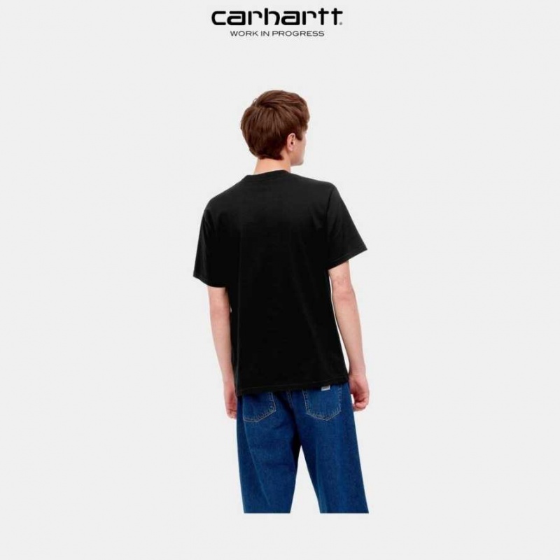 Carhartt Wip Dream Factory T-Shirt Black | TH0002177