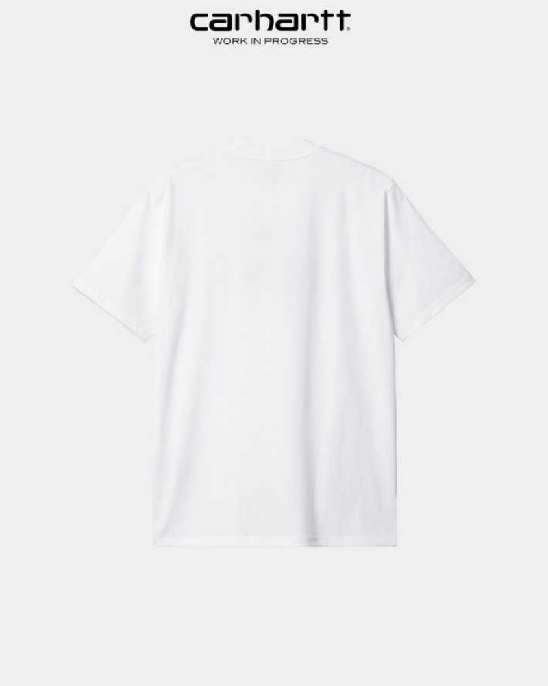 Carhartt Wip Dream Factory T-Shirt White | TH0002176