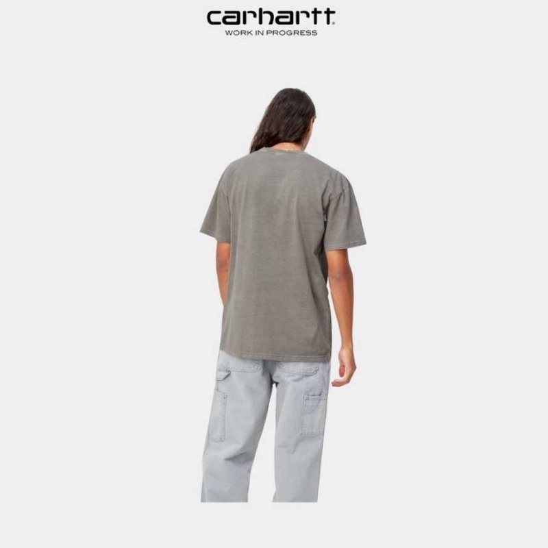 Carhartt Wip Duster Pocket T-Shirt Marengo | TH0002188