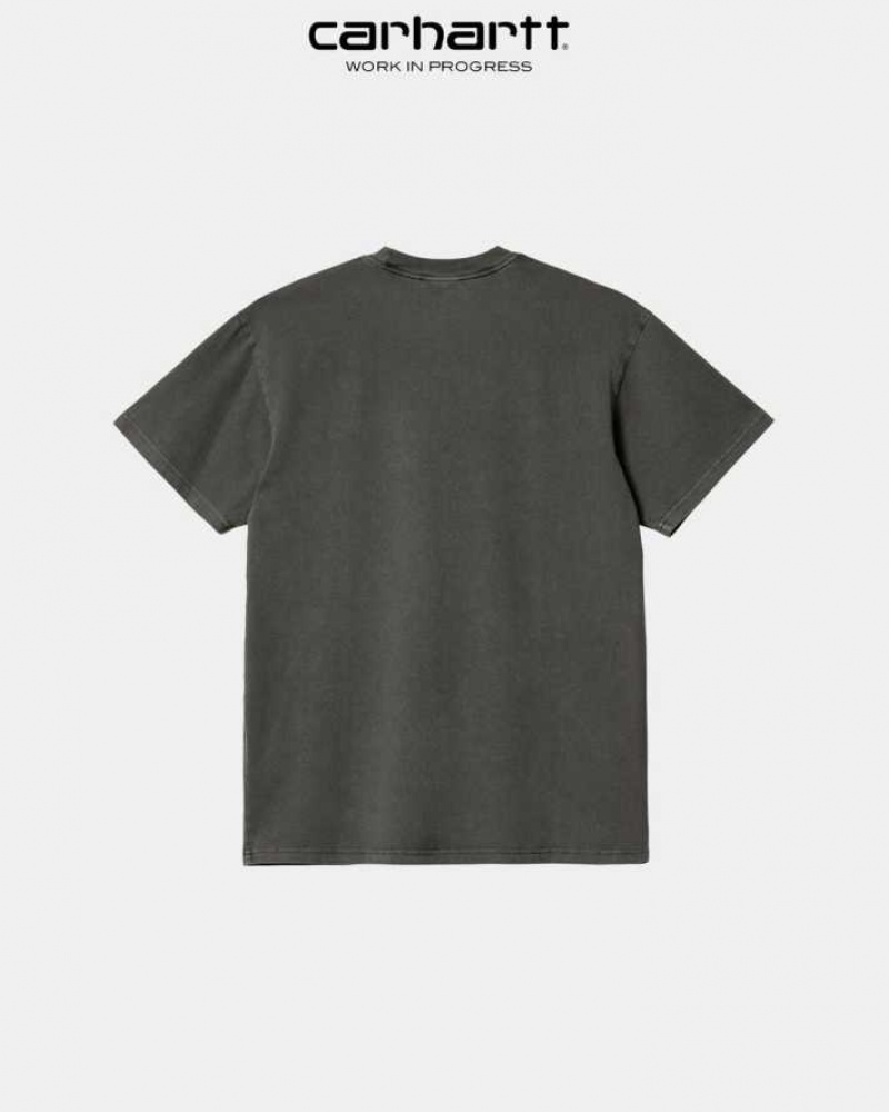 Carhartt Wip Duster Pocket T-Shirt Vulcan | TH0002187