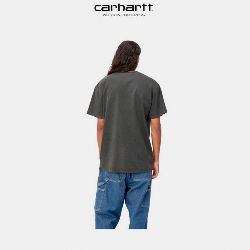 Carhartt Wip Duster Pocket T-Shirt Vulcan | TH0002187