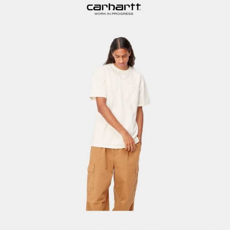 Carhartt Wip Duster Pocket T-Shirt Wax | TH0002185