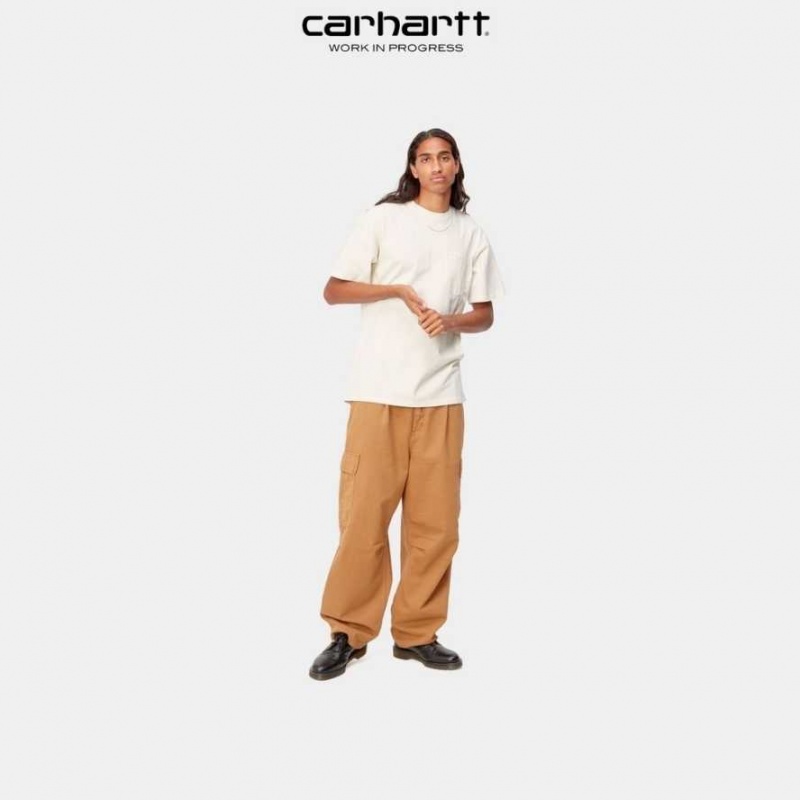 Carhartt Wip Duster Pocket T-Shirt Wax | TH0002185