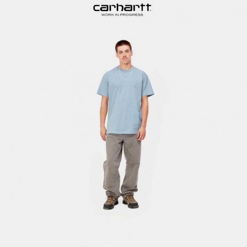 Carhartt Wip Duster T-Shirt Misty Sky | TH0002190