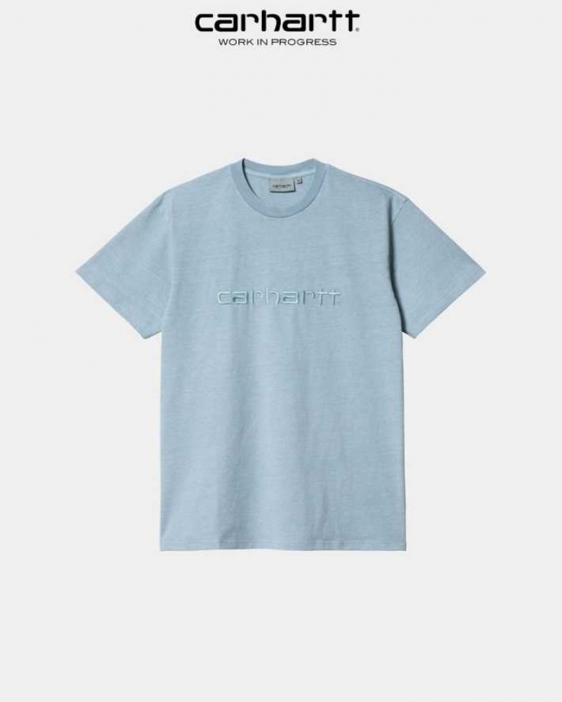 Carhartt Wip Duster T-Shirt Misty Sky | TH0002190