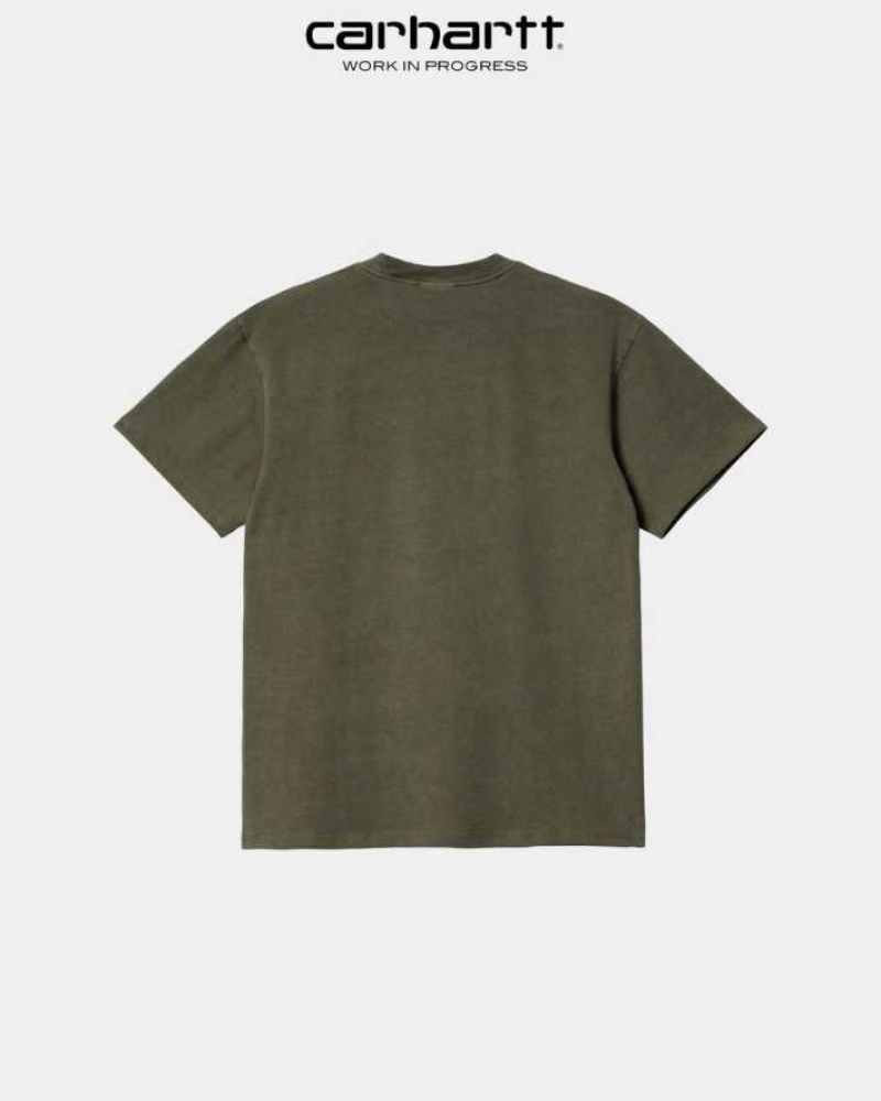 Carhartt Wip Duster T-Shirt Seaweed | TH0002189