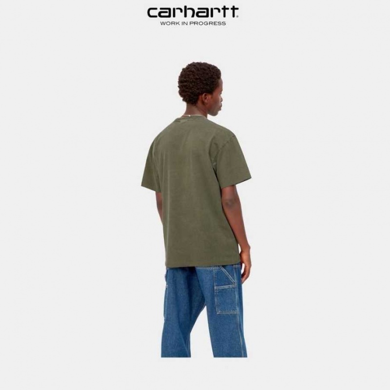 Carhartt Wip Duster T-Shirt Seaweed | TH0002189