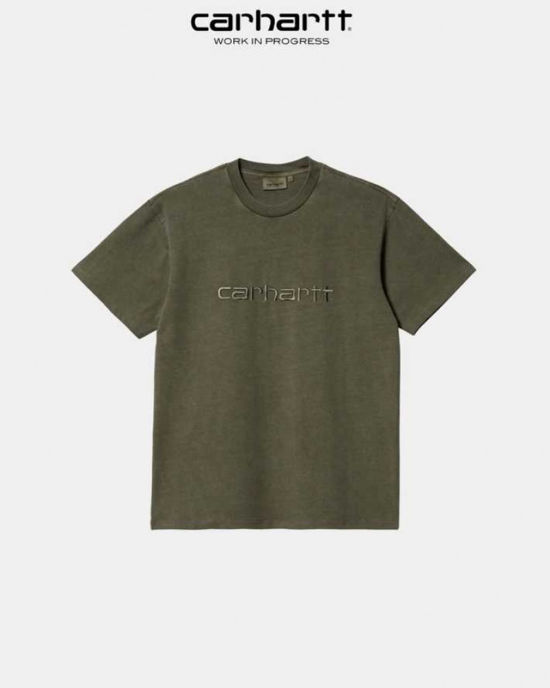 Carhartt Wip Duster T-Shirt Seaweed | TH0002189