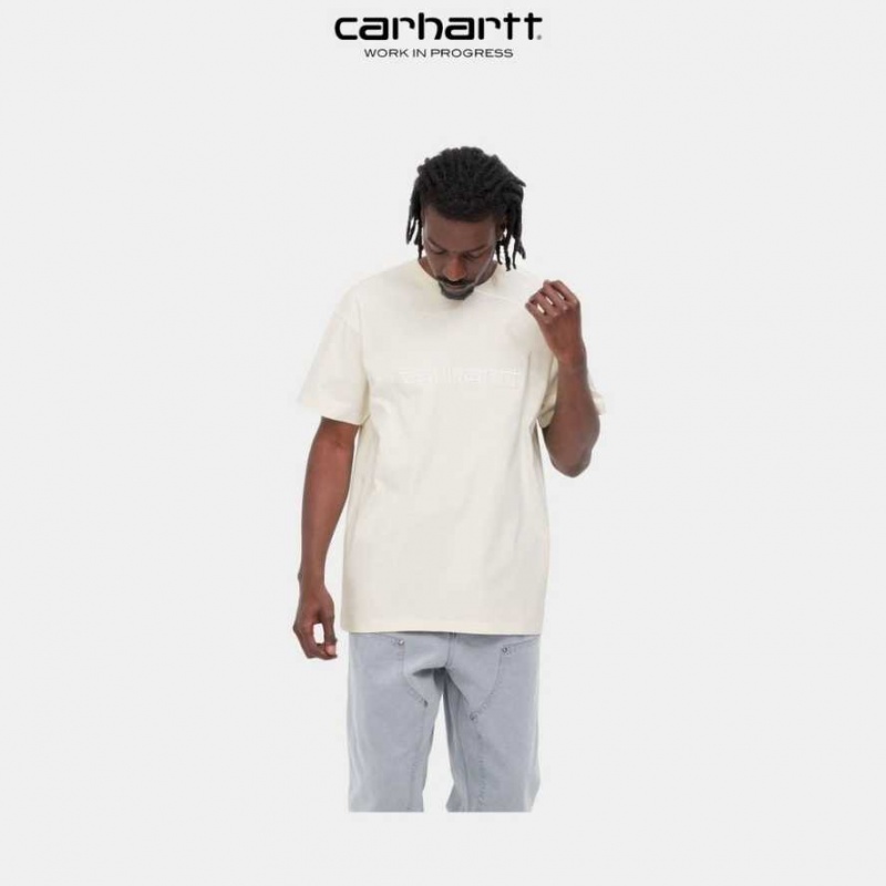 Carhartt Wip Duster T-Shirt Wax | TH0002193