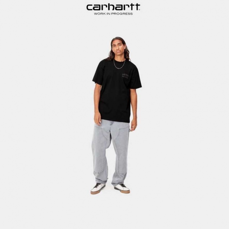 Carhartt Wip Entrance T-Shirt Black | TH0002194