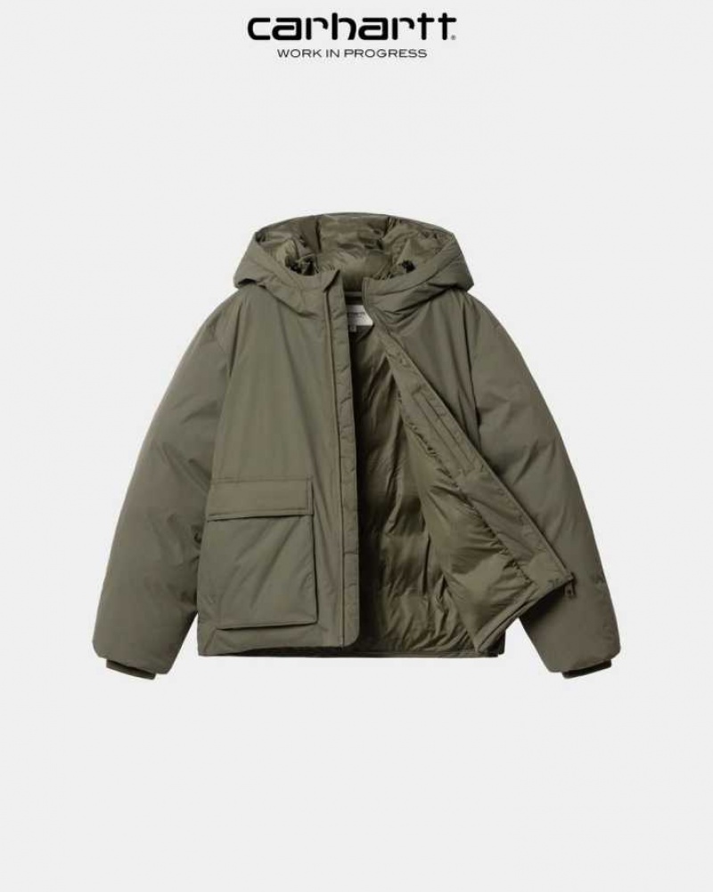 Carhartt Wip Erie Jacket Seaweed | TH0000047