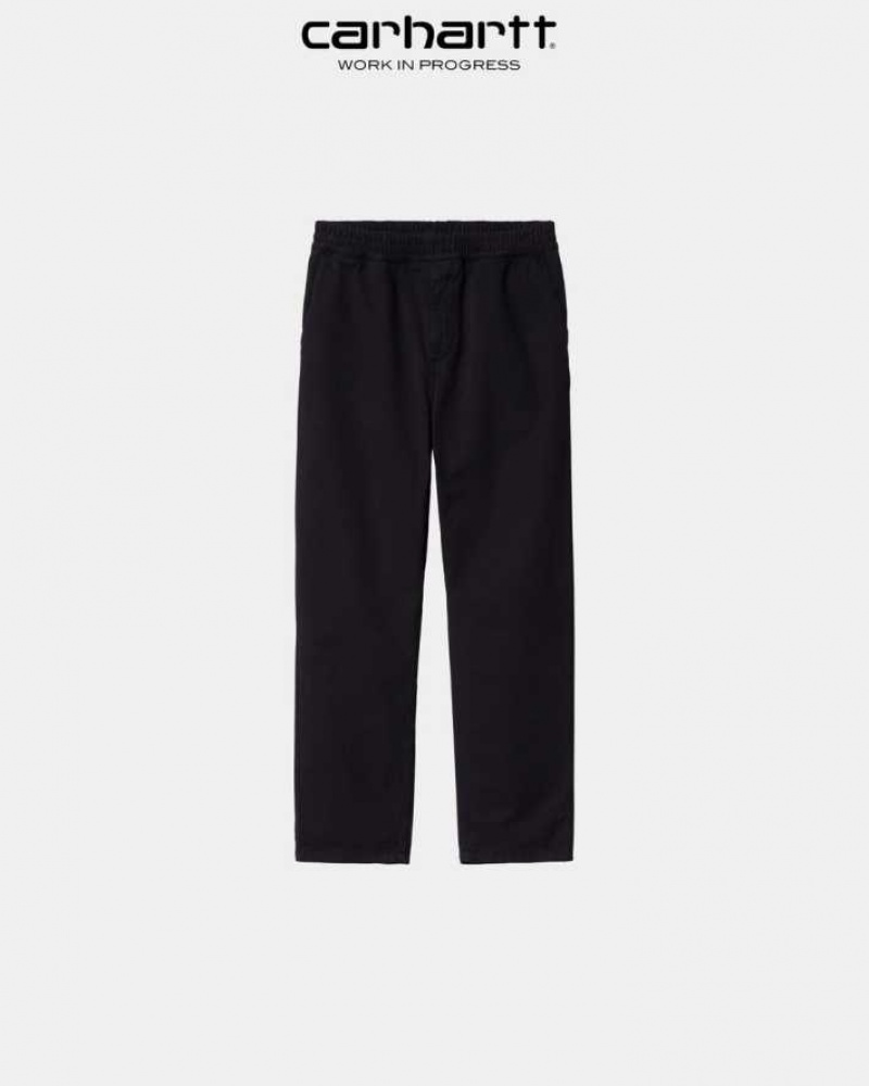 Carhartt Wip Flint Pant - Twill Black | TH0001406