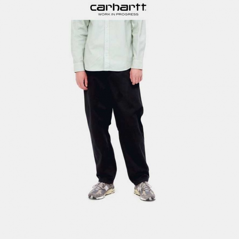 Carhartt Wip Flint Pant - Twill Black | TH0001406