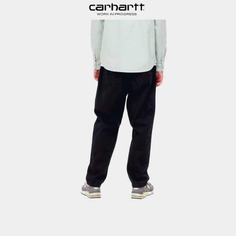 Carhartt Wip Flint Pant - Twill Black | TH0001406