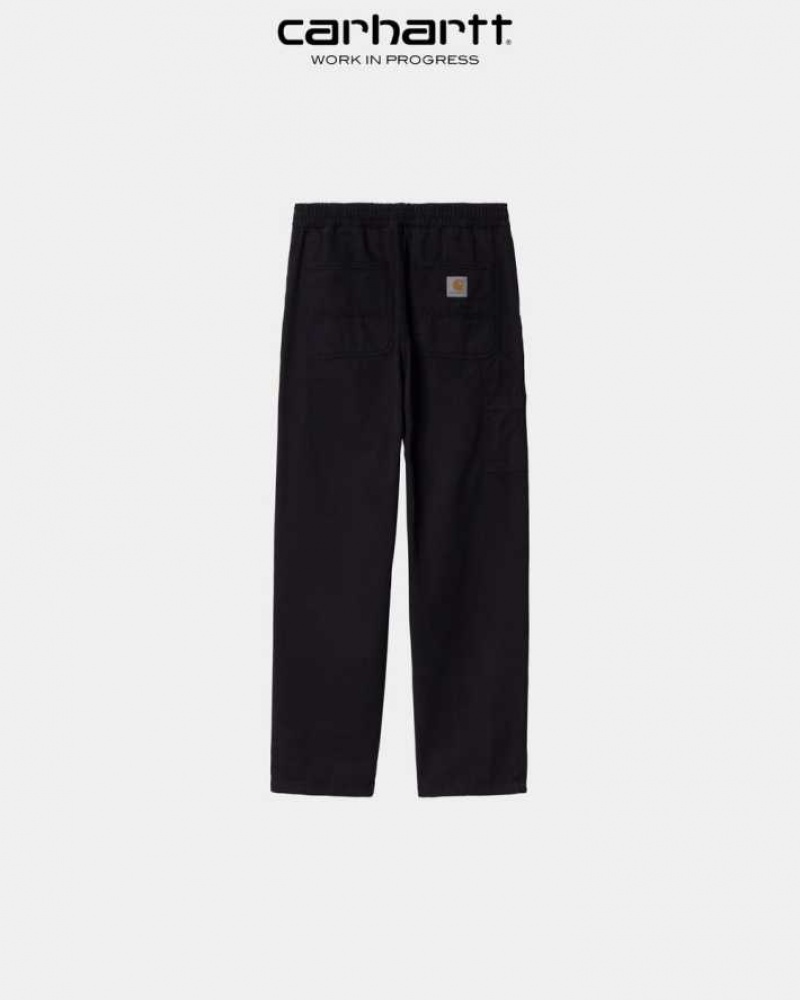 Carhartt Wip Flint Pant - Twill Black | TH0001406