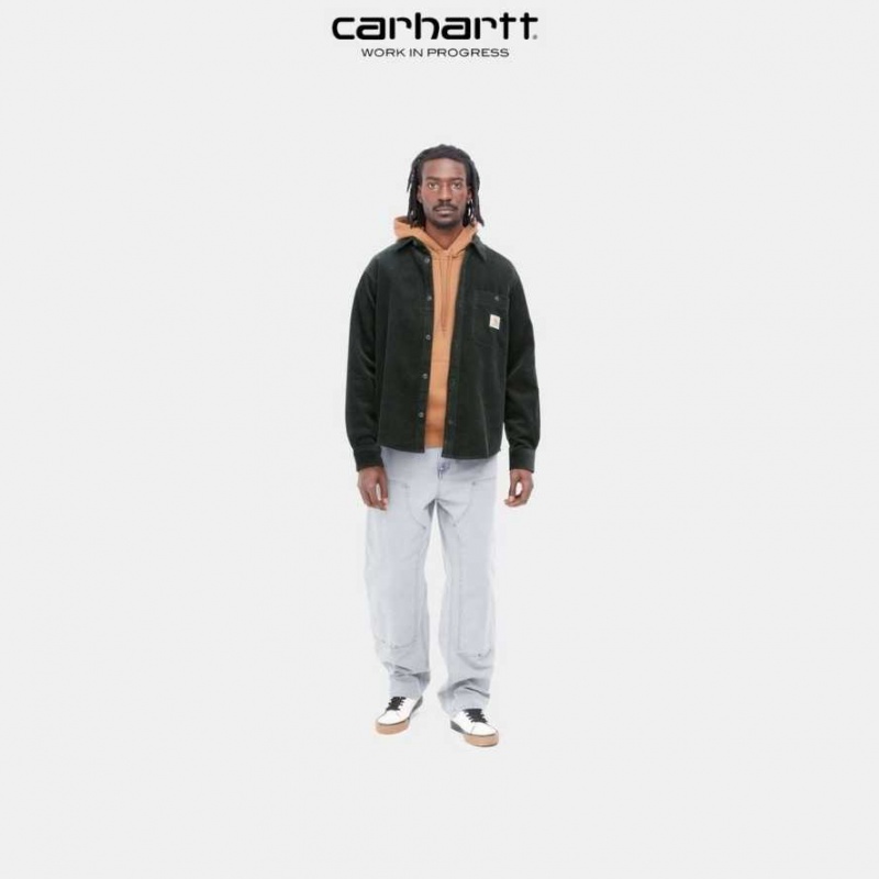 Carhartt Wip Flint Shirt Dark Cedar | TH0001794