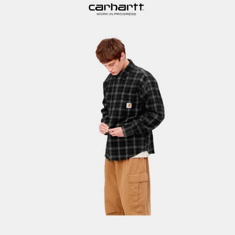 Carhartt Wip Flint Shirt Vulcan Wiley Check | TH0001797